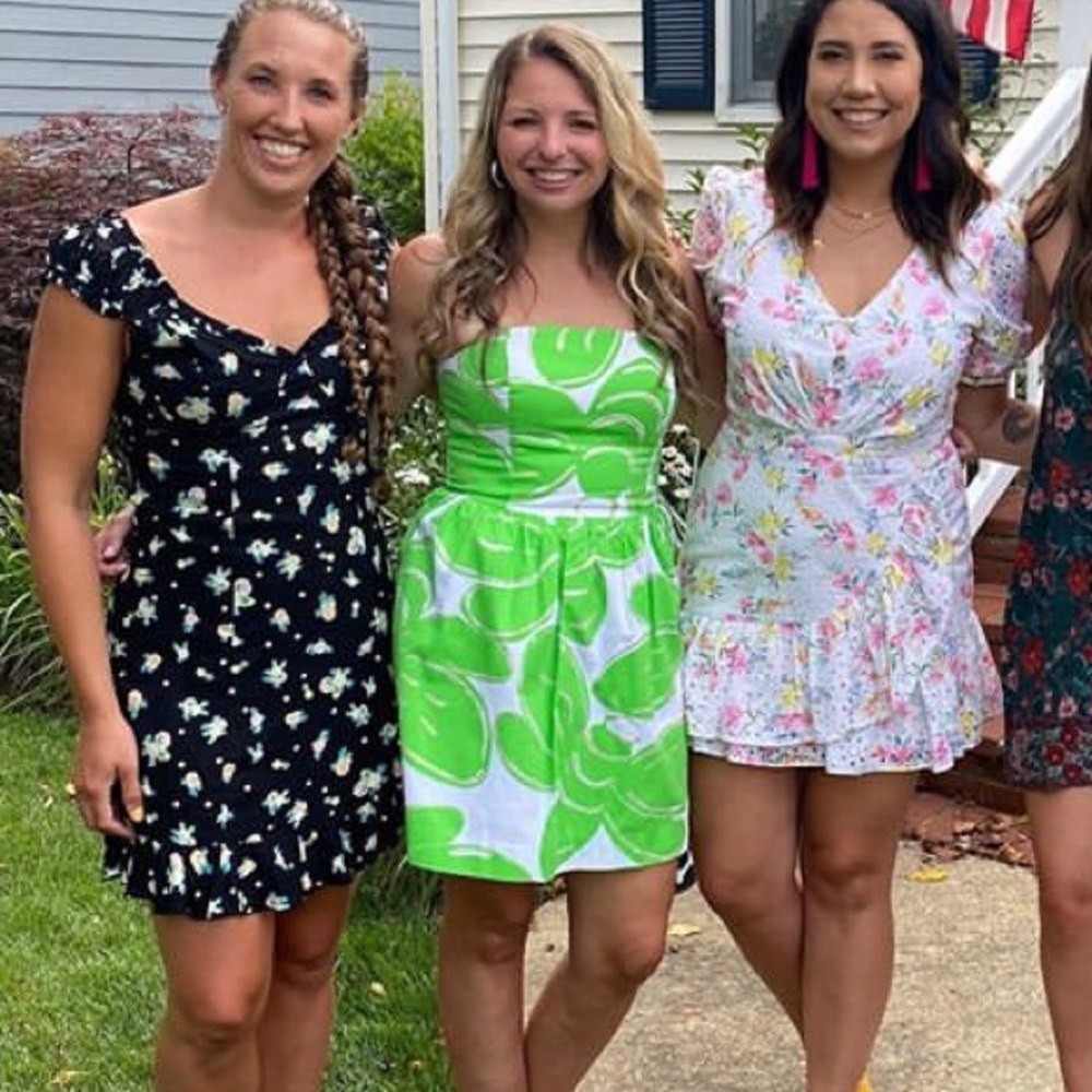 Lilly Pulitzer lime green size 10 dress
